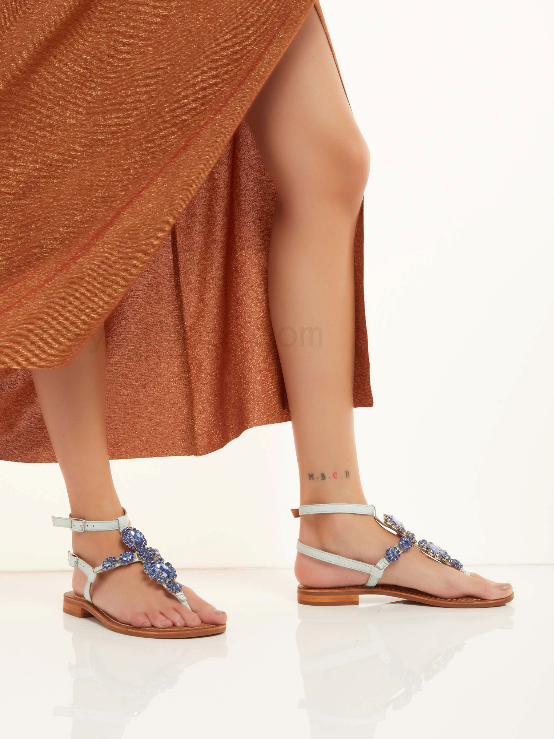 (image for) Jewel Flat Sandal F0817885-0707 scarpe di moda
